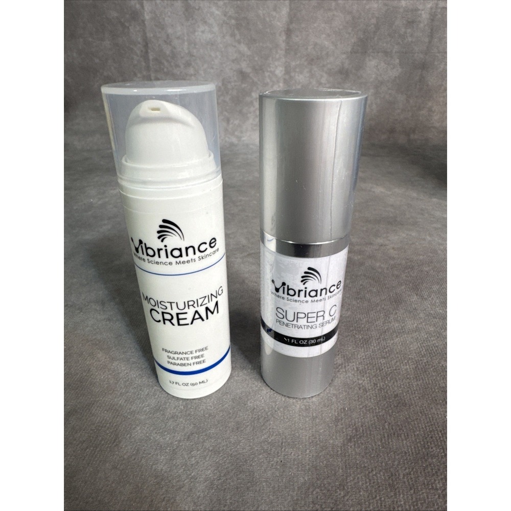Vibriance Moisturizing Cream & Super C Penetrating Serum